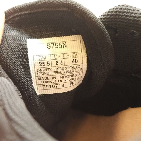 Asics Women's Athletic Shoes Sz 8.5 Black Pink Sneakers Running Walking - Picture 8 of 9